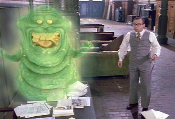 Ghostbusters 2: Slimer Slimer in Ghostbusters 2