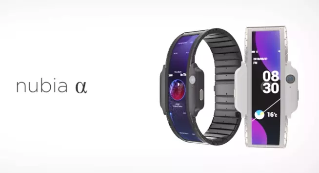 Il dispositivo ibrido Nubia A sarà presentato al MWC2019 Immagine stampa di Nubia A