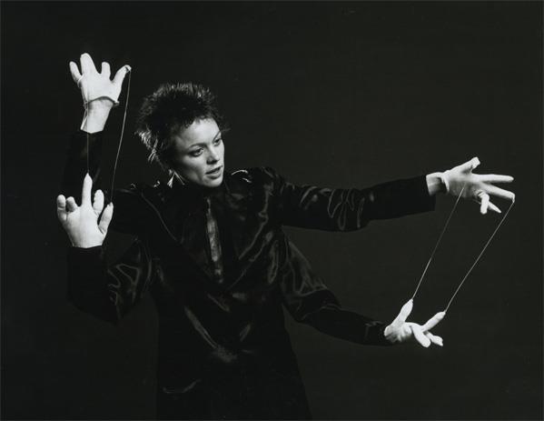 Laurie Anderson La performer Laurie Anderson