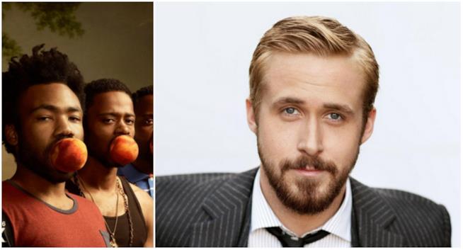Ryan Gosling vorrebbe far parte di Atlanta Un collage tra Atlanta e Ryan Gosling