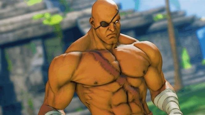 Un'immagine di Sagat tratta da Street Fighter V Sagat, l'acerrimo nemico di Ryu in Street Fighter