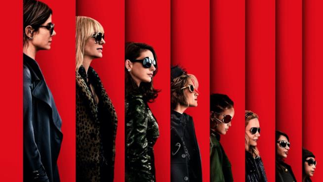 Ocean's 8: ecco le edizioni per l'Home Video del film con Sandra Bullock Il cast di Ocean's 8 nel poster del film