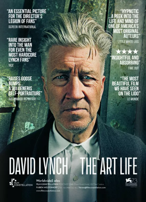 David Lynch: The Art Life David Lynch: The Art Life poster originale del biopic