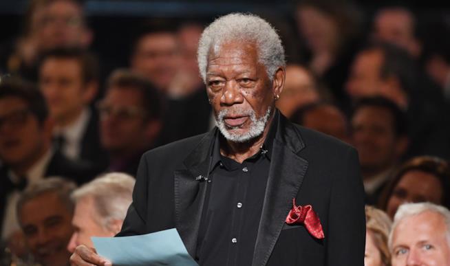 Morgan Freeman accusa CNN di falsità Morgan Freeman in primo piano