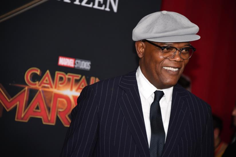 Nick Fury al cinema a Trieste per Avengers: Endgame Samuel L. Jackson ad un evento Marvel