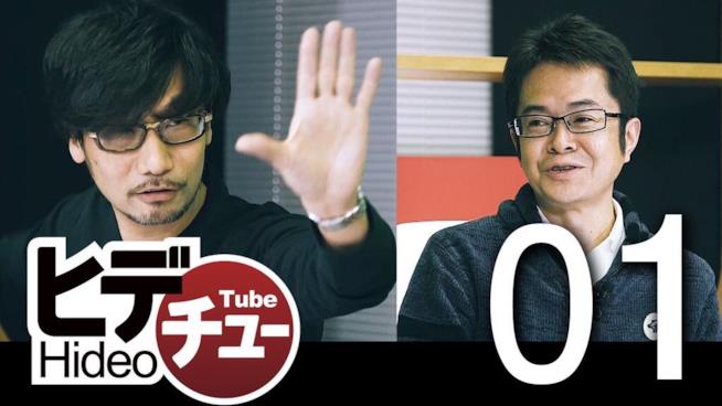 Hideo Kojima lancia il primo episodio di Hideo Tube Immagine promozionale del primo episodio di Hideo Tube