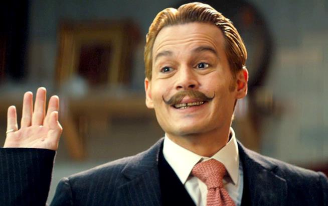 Mortdecai - Curiosità sul film con Johnny Depp Una scena di Mortdecai