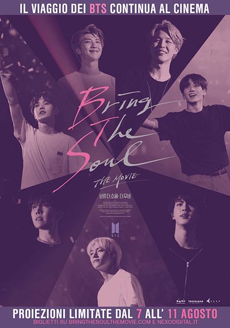 Bring the Soul: The Movie I BTS sulla locandina di Bring the Soul: The Movie