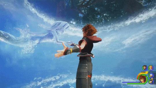 Kingdom Hearts 3, ecco il video ufficiale della colonna sonora Ariel e Sora in una GIF di Kingdom Hearts 3
