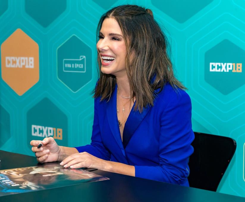 Neo di Matrix poteva essere una donna: Sandra Bullock L'attrice Sandra Bullock