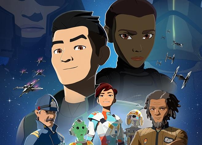 In Star Wars Resistance è presente la prima coppia omosessuale della saga Poster della seconda stagione di Star Wars Resistance