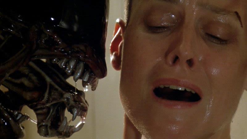 Scena del film Alien 3 Alien 3 scena
