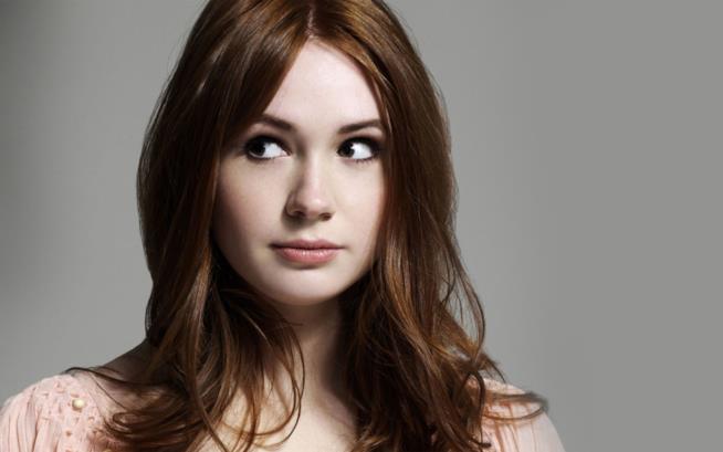 L'attrice Karen Gillan nel cast di Jumanji L'attrice Karen Gillan