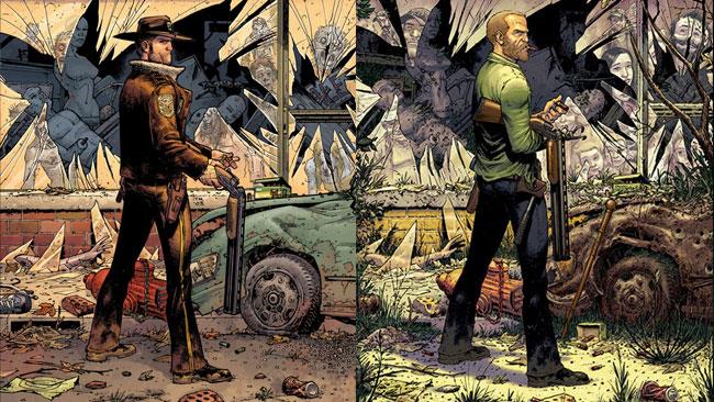 Tony Moore rende omaggio alla prima copertina di The Walking Dead Le cover di The Walking Dead disegnate da Tony Moore