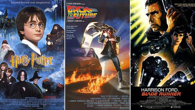Harry Potter e i film che tornano al cinema per l'estate 2018 I poster di Harry Potter e la pietra filosofale, Ritorno al futuro e Blade Runner