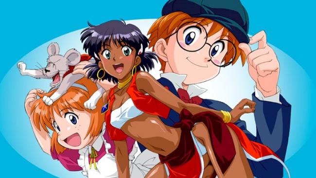 Nadia Il mistero della pietra azzurra I protagonisti dell'anime Il mistero della pietra azzurra