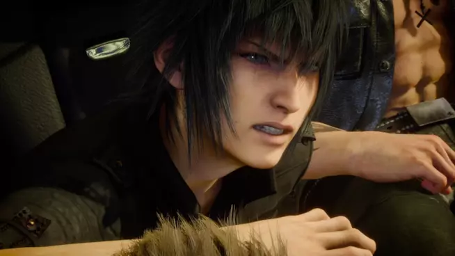 Final Fantasy XV, disponibile l'aggiornamento per il Capitolo 13 Un intenso primo piano di Noctis da Final Fantasy XV