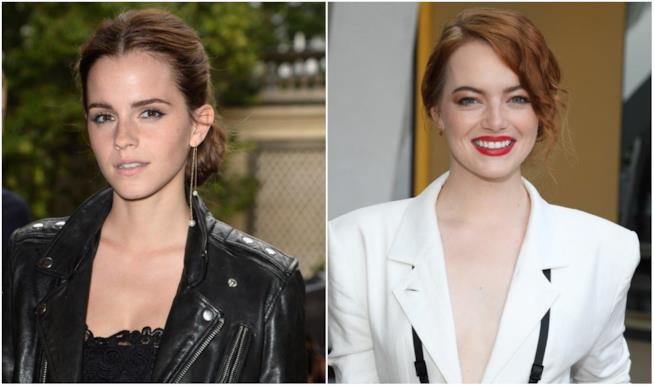 Emma Watson rimpiazza Emma Stone Collage tra Emma Watson ed Emma Stone