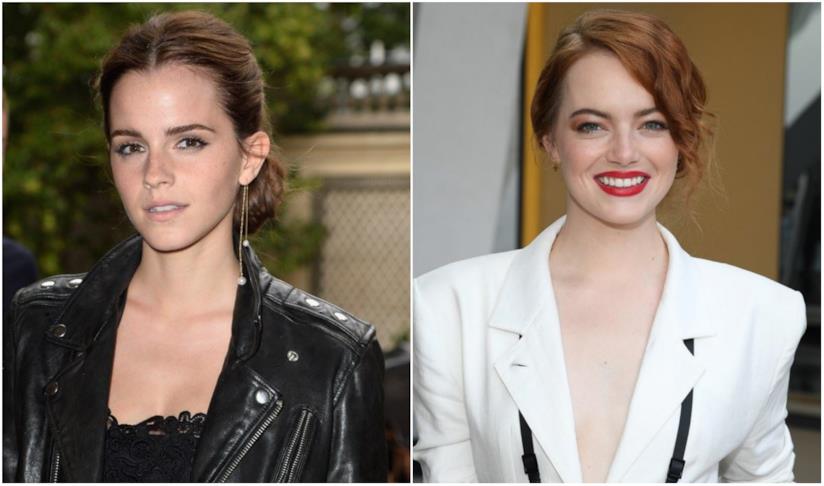 Emma Watson rimpiazza Emma Stone Collage tra Emma Watson ed Emma Stone