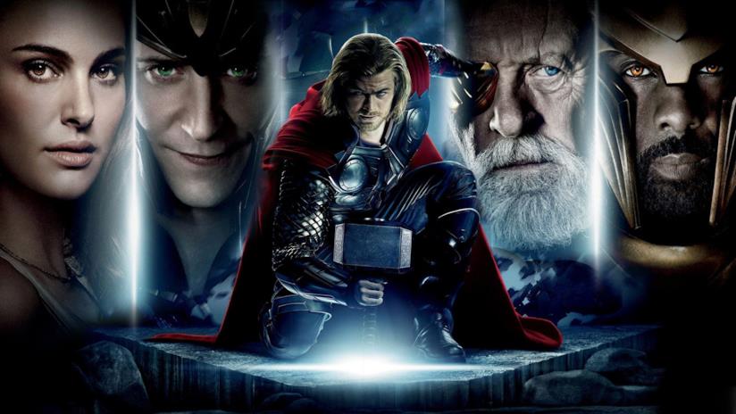 Le 15 curiosità sul Thor di Kenneth Branagh Thor e i volti dei protagonisti in un banner promozionale del primo film