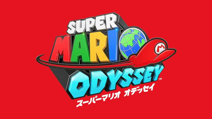 Super Mario Odyssey, trailer di annuncio su Nintendo Switch Il colorato logo di Super Mario Odyssey