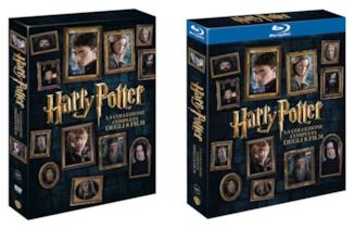 Harry Potter: il cofanetto della saga Cofanetto DVD e Blu-Ray della saga di Harry Potter