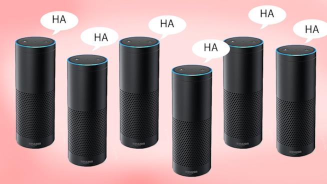'Alexa è senziente, ride da sola!' e si scatena il panico fra gli utenti di Amazon Amazon Alexa, assistente personale di Amazon, ride di gusto