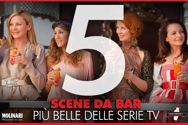 La classifica delle scene storiche ambientate in un bar Le storie delle serie tv tra drink e risate in una classifica