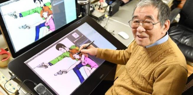 È morto Moneky Punch il papà di Lupin III Monkey Punch al lavoro su Lupin