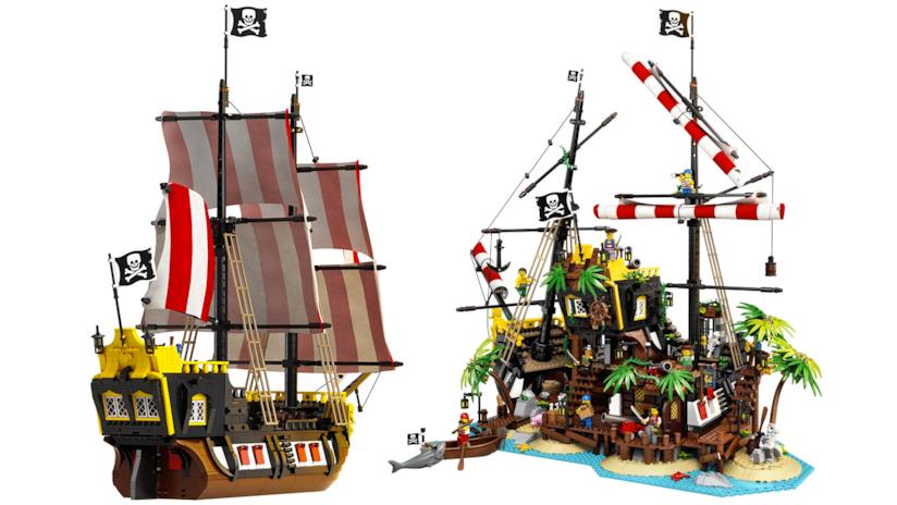 LEGO resuscita uno dei suoi migliori set: la nave pirata La nave pirata