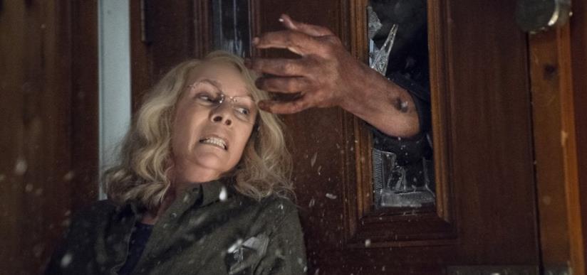 Halloween Kills: una foto dal set di Jamie Lee Curtis Una foto di Halloween (2018)