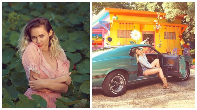 Miley Cyrus parla del suo rapporto con le droghe e di Liam Hemsworth Alcuni scatti realizzati da Miley Cyrus per Billboard