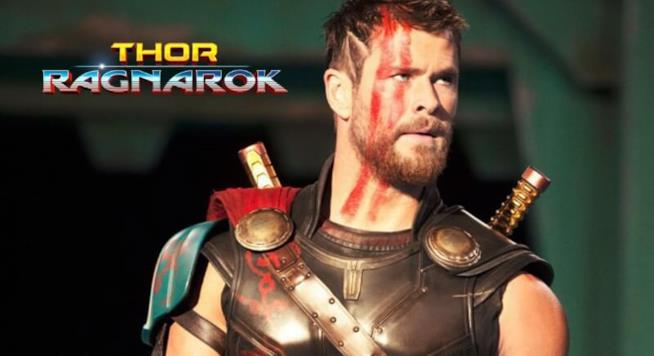Le parole di Chris Hemsworth e di Taika Waititi su Thor: Ragnarok L'attore Chris Hemsworth in una scena di Thor: Ragnarok