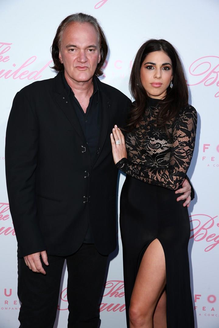 I freschi sposi Quentin Tarantino e Daniella Pick Quentin Tarantino e Danielle Pick, sposi da poche ore