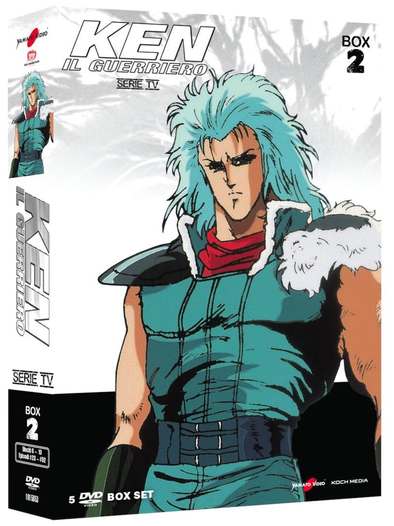 Il cofanetto della seconda stagione di Ken il Guerriero Ken il Guerriero - La Serie (parte 2)