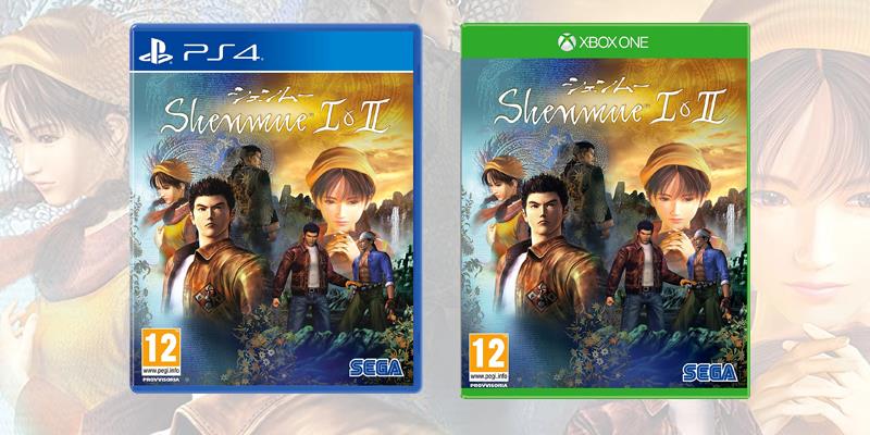 Shenmue 3 arriva nel 2019 La boxart dei primi due Shenmue
