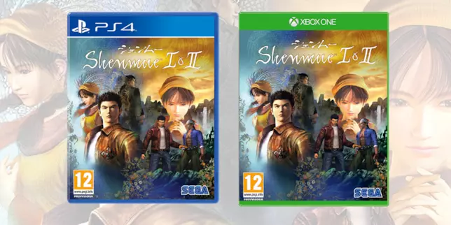 Shenmue I & II arrivano il 21 agosto Le boxart di Shenmue I & II nell'edizione retail per console