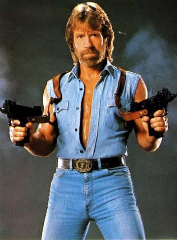 Chuck Norris in Invasion in USA Chuck Norris approva questa foto
