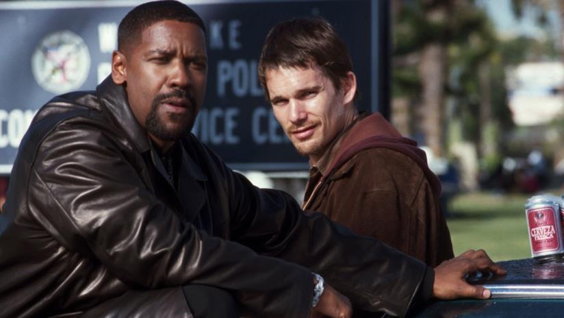 Training Day: Warner Bros. al lavoro sul prequel del film Un'immagine di Denzel Washington ed Ethan Hawke in Training Day