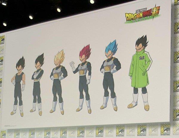 Dragon Ball Super Broly: Vegeta in forma Super Saiyan God Vegeta Super Saiyan God