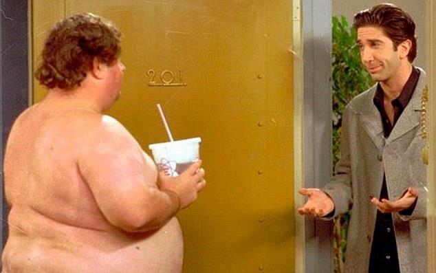 L'identità dell'Uomo Nudo di Friends è ora nota Uomo Nudo e Ross In Friends