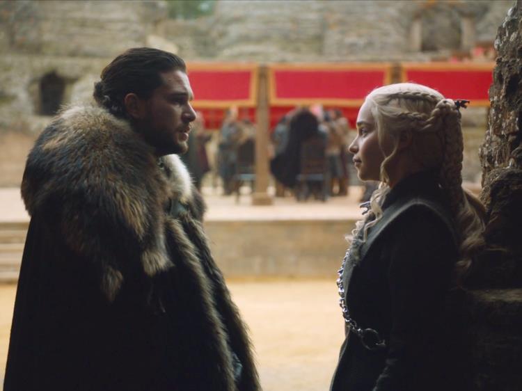George R.R. Martin sogna lo spin-off di Game of Thrones dedicato ai cittadini di Westeros Kit Harington ed Emilia Clarke in Game of Thrones 7