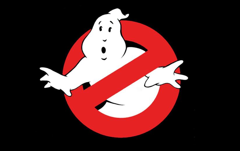 Jason Reitman pubblica le prime foto dal set di Ghostbusters 2020 Il logo di Ghostbusters: un fantasma bianco intrappolato in un divieto rosso