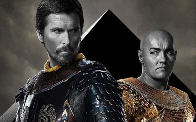 Cast e personaggi di Exodus – Dei e re Christian Bale e Joel Edgerton in Exodus