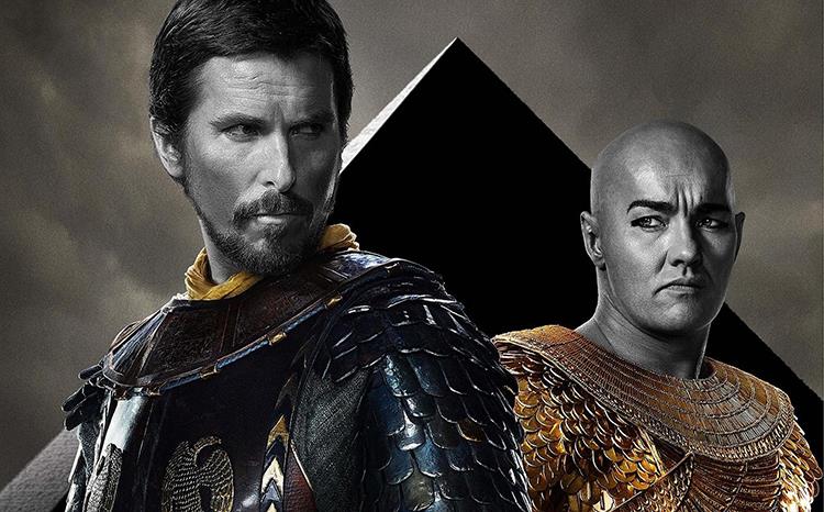 Cast e personaggi di Exodus – Dei e re Christian Bale e Joel Edgerton in Exodus