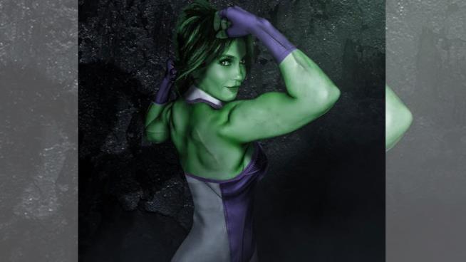 Un artista ha immaginato Jennifer Lopez in versione She-Hulk She-Hulk, protagonista dei fumetti Marvel