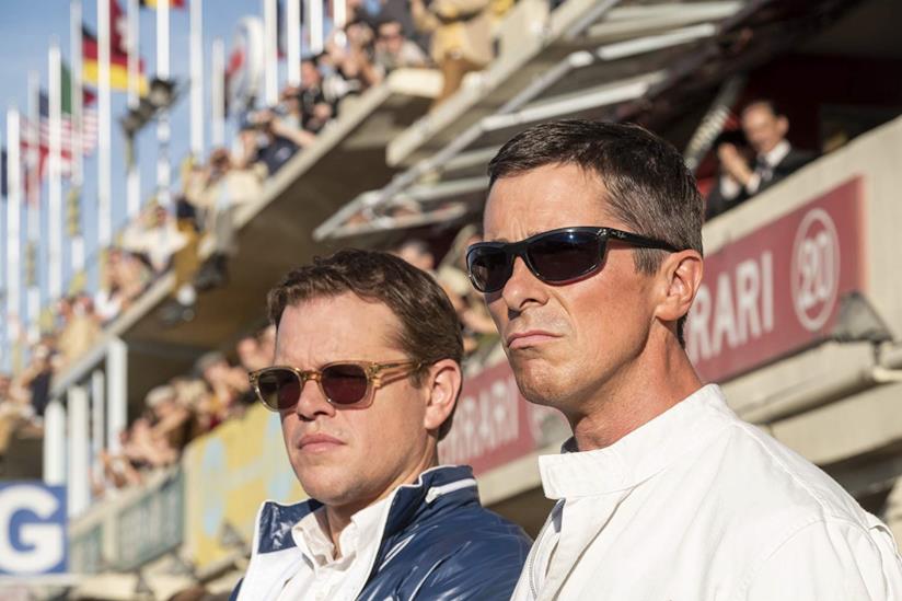 Ford v Ferrari incanta il Telluride Film Festival (e alcuni spettatori lasciano la sala in lacrime) Matt Damon e Christian Bale in una scena del film Ford v Ferrari