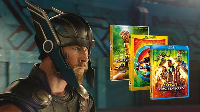 Thor: Ragnarok, l'uscita di Blu-ray e DVD è fissata a marzo 2018 Thor: Ragnarok sarà disponibile in diverse versioni Home Video