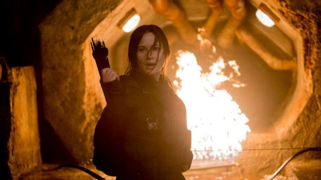 Katniss nella saga di The Hunger Games