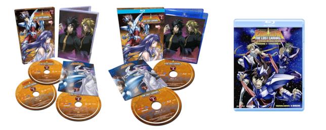 The Lost Canvas Volume 2 in DVD e Blu-ray Le edizioni Home Video italiane di Saint Seiya: The Lost Canvas Stagione 2